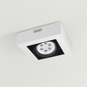 Aplique de adosar Cuadrado para AR111 - Blanco