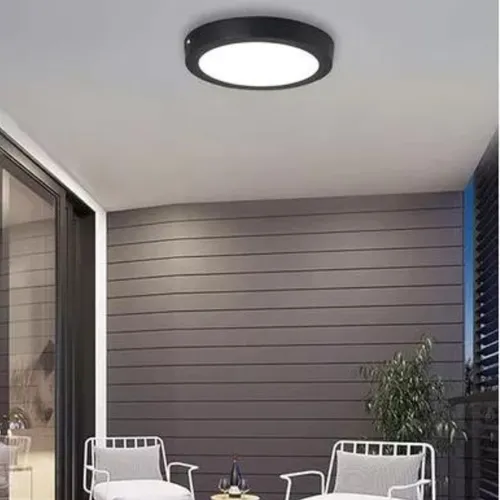 Aplique de adosar Redondo 18W -  Luz Cálida