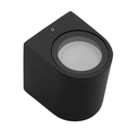 Aplique Cilíndrico de exterior Negro para GU10 Unidireccional