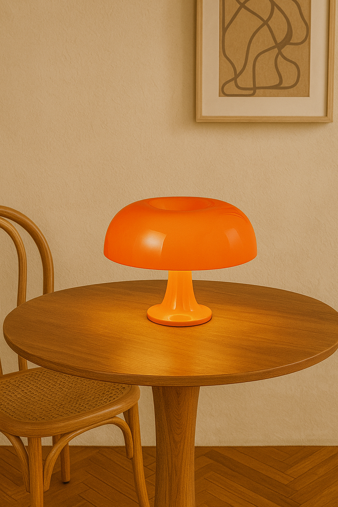 Luminaria de Mesa Coral Naranja