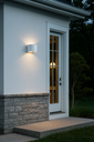 Aplique de exterior Blanco 6W Luz Cálida Bidireccional