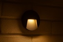 Aplique Tipo Baliza 3W Luz Cálida para exterior
