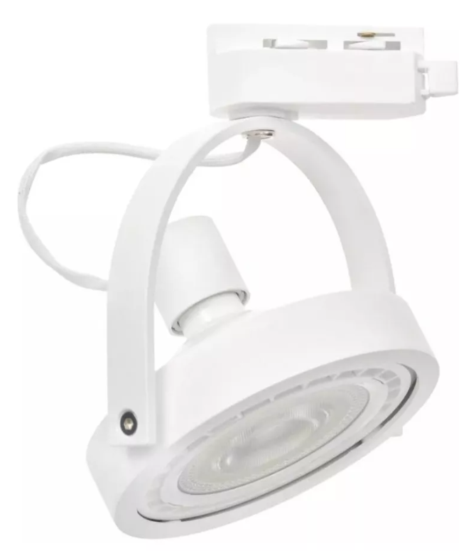 Artefacto de Riel para AR111 Blanco