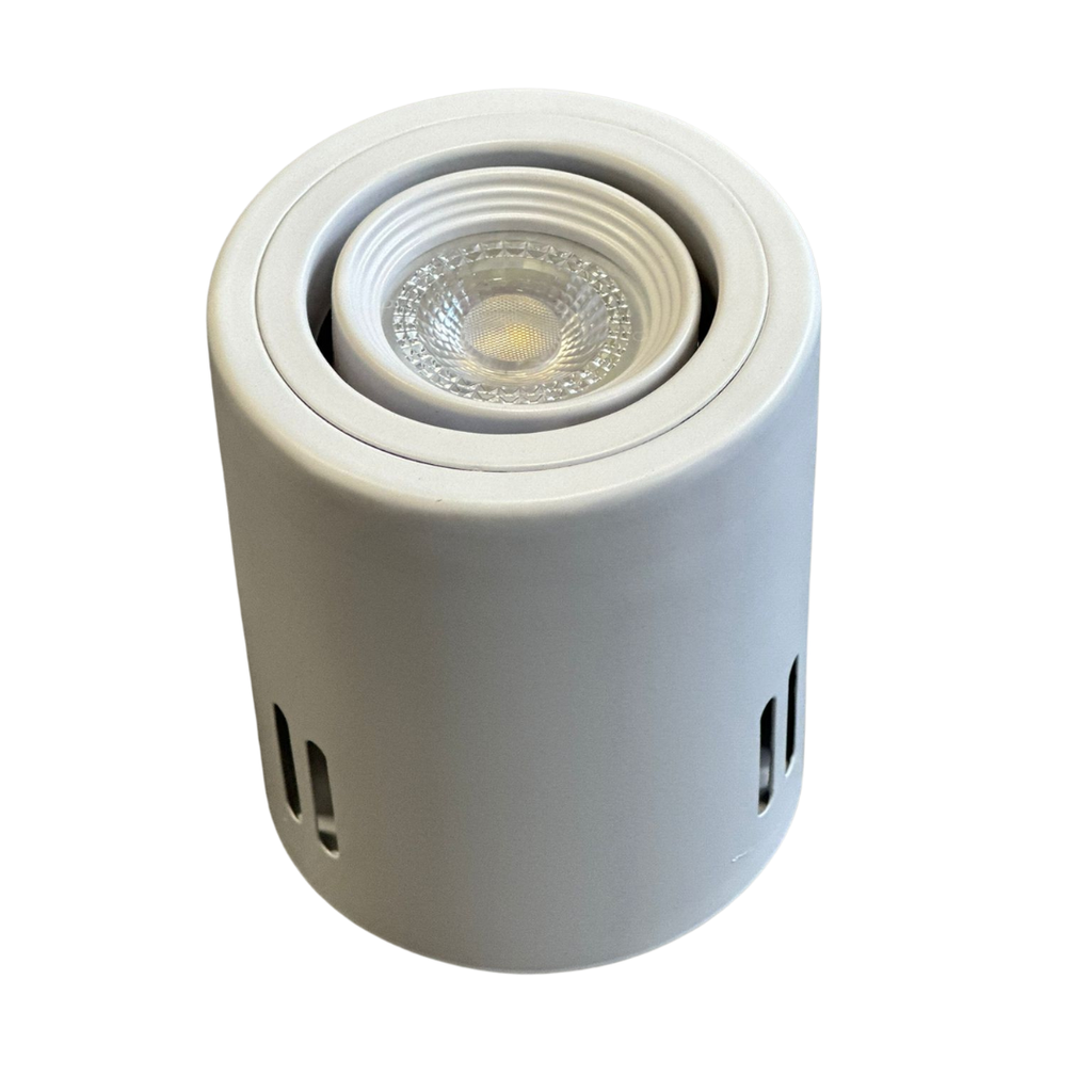 Aplique para Techo GU10 Movible Blanco