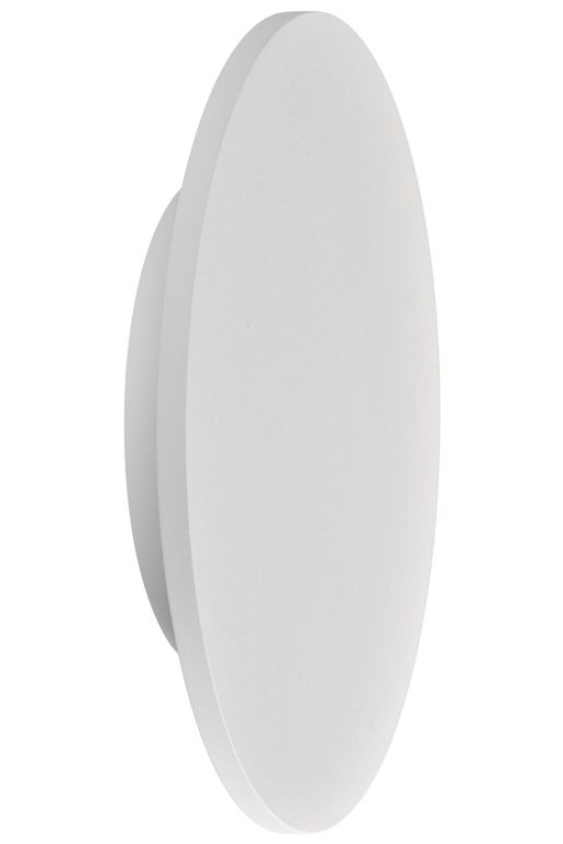 Aplique de pared Redondo Indirecta Blanca 10W Luz Cálida