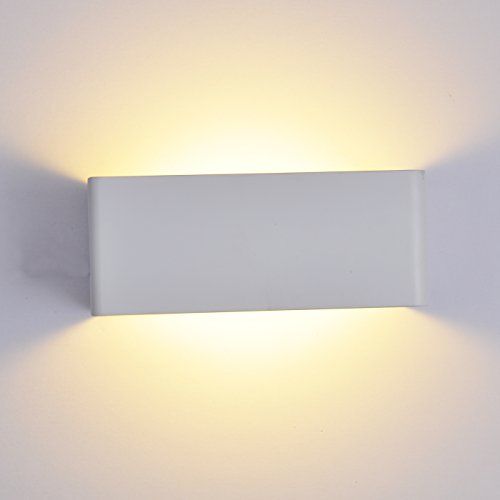 Aplique de exterior Horizontal Blanco 6W 230V Luz Cálida Bidireccional