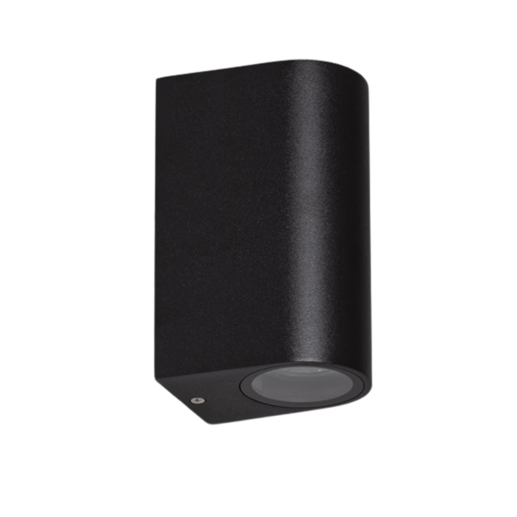 Aplique Cilíndrico de exterior Negro para GU10 Bidireccional