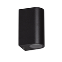 Aplique Cilíndrico de exterior Negro para GU10 Bidireccional