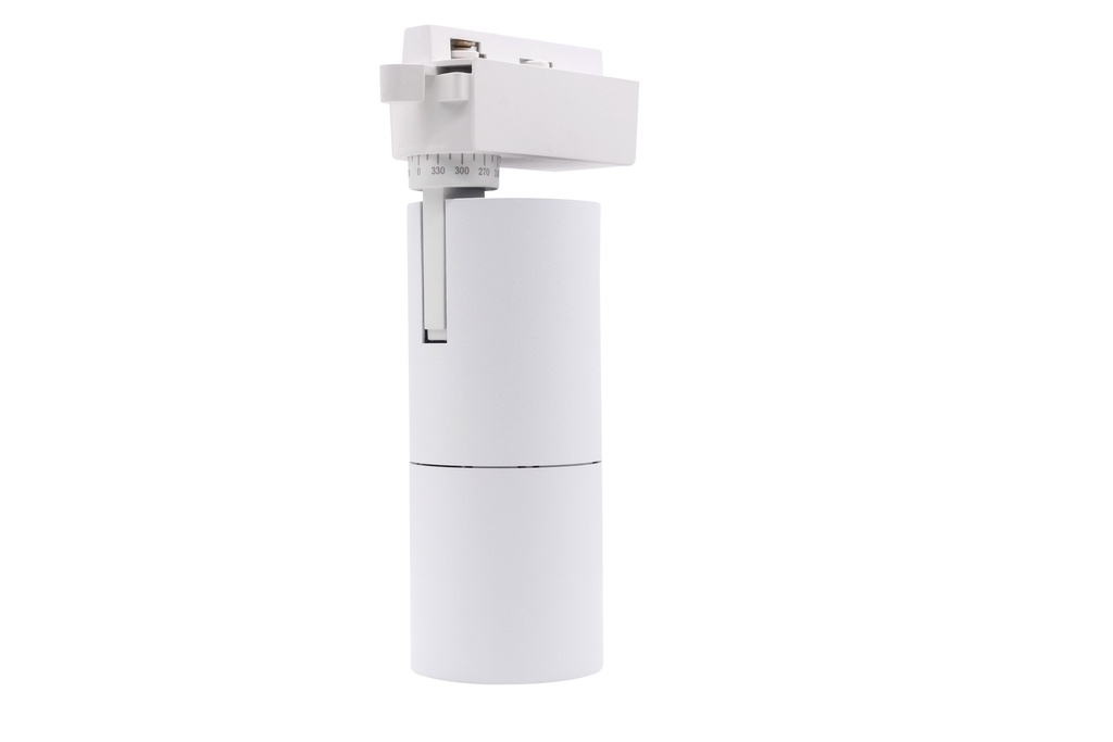 Spot Recto para Riel Blanco 20W 230V Luz Neutra