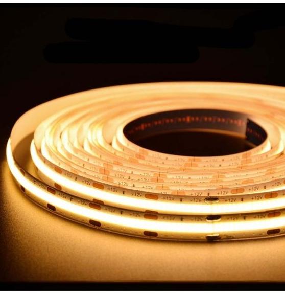 Tira LED COB 24V Luz Cálida 5 metros