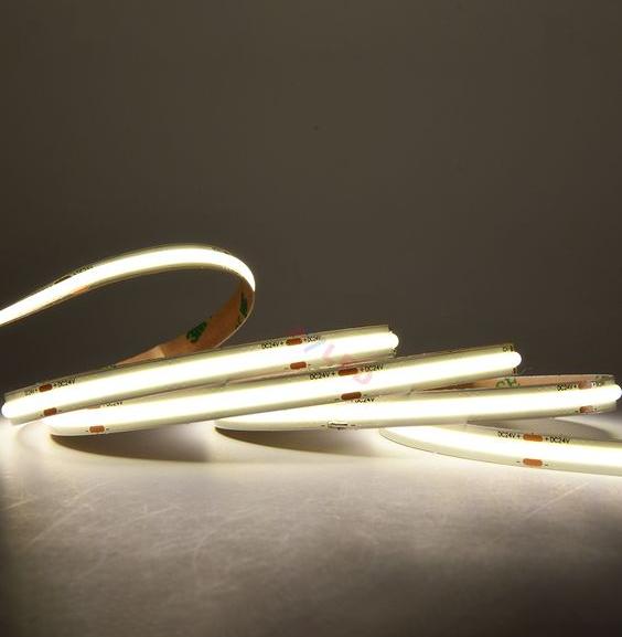 Tira LED COB 24V 5 metros Luz Neutra