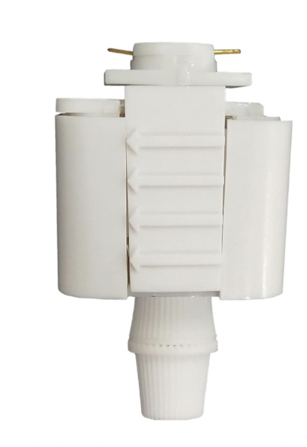 Adaptador para Colgante en Riel Blanco