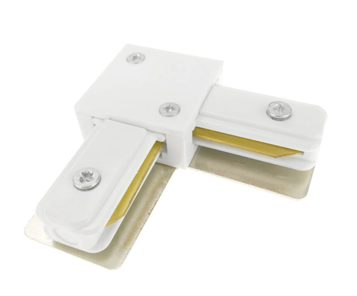 [ACC90RIELB] Accesorio conector en ángulo para Riel Blanco