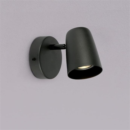 [APBLACK] Aplique para adosar E27 Negro