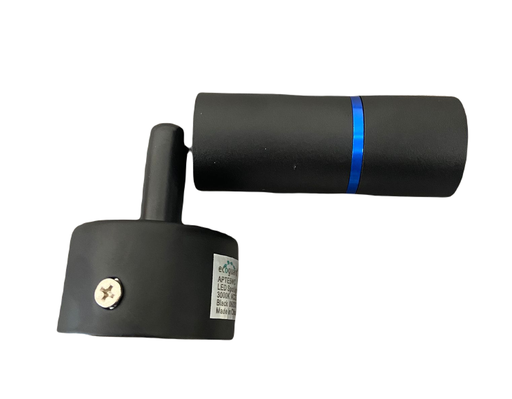 [APTE5WC] Artefacto Spot de Adosar Negro 5W Luz Cálida 