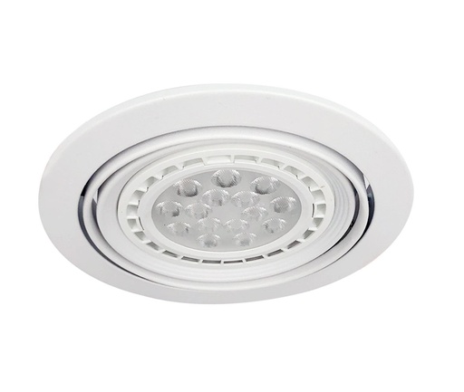 [DLAR111] Artefacto Downlight para AR111 Blanco