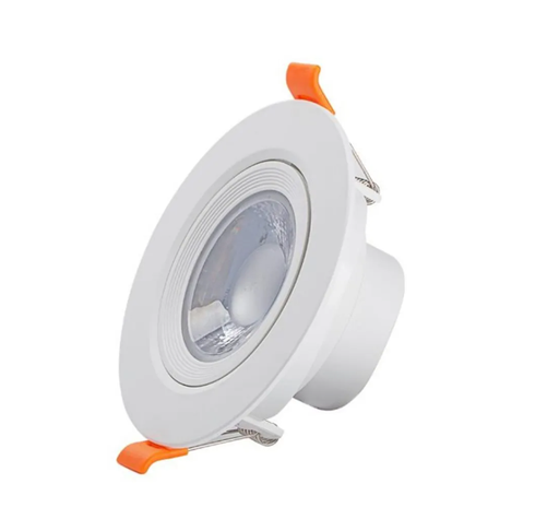 [DLCGRED9SC] Downlight con giro Redondo 9W 230V Luz Cálida