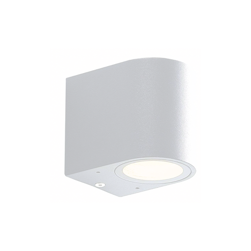 [MK-F495-1A] Aplique Cilíndrico de exterior Blanco para GU10 Unidireccional