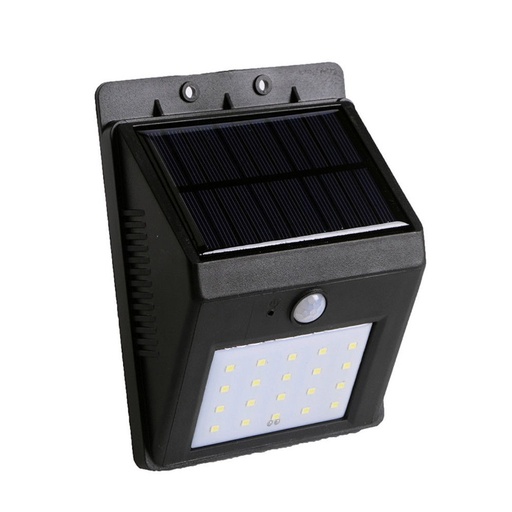 [PANSOL4] Aplique de exterior Butter - Negro Solar