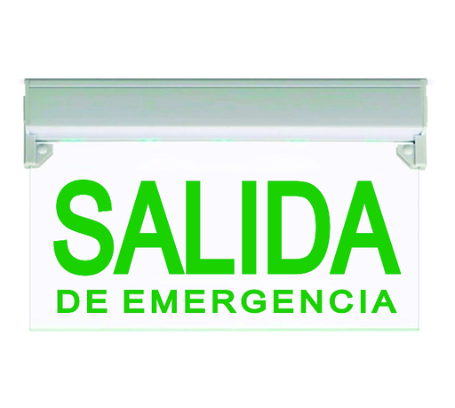 [SALEMERGENCIA] Cartel Luminoso "Salida de Emergencia"- Homologado DNB