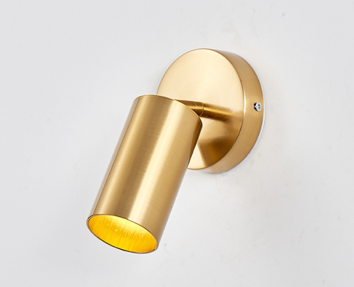 [WL007] Aplique para Pared Dorado 3*11*cm D10cm